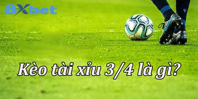 Tài xỉu 3/4 - Hướng dẫn cho người đam mê cá cược bóng đá 1 Tài xỉu 3/4